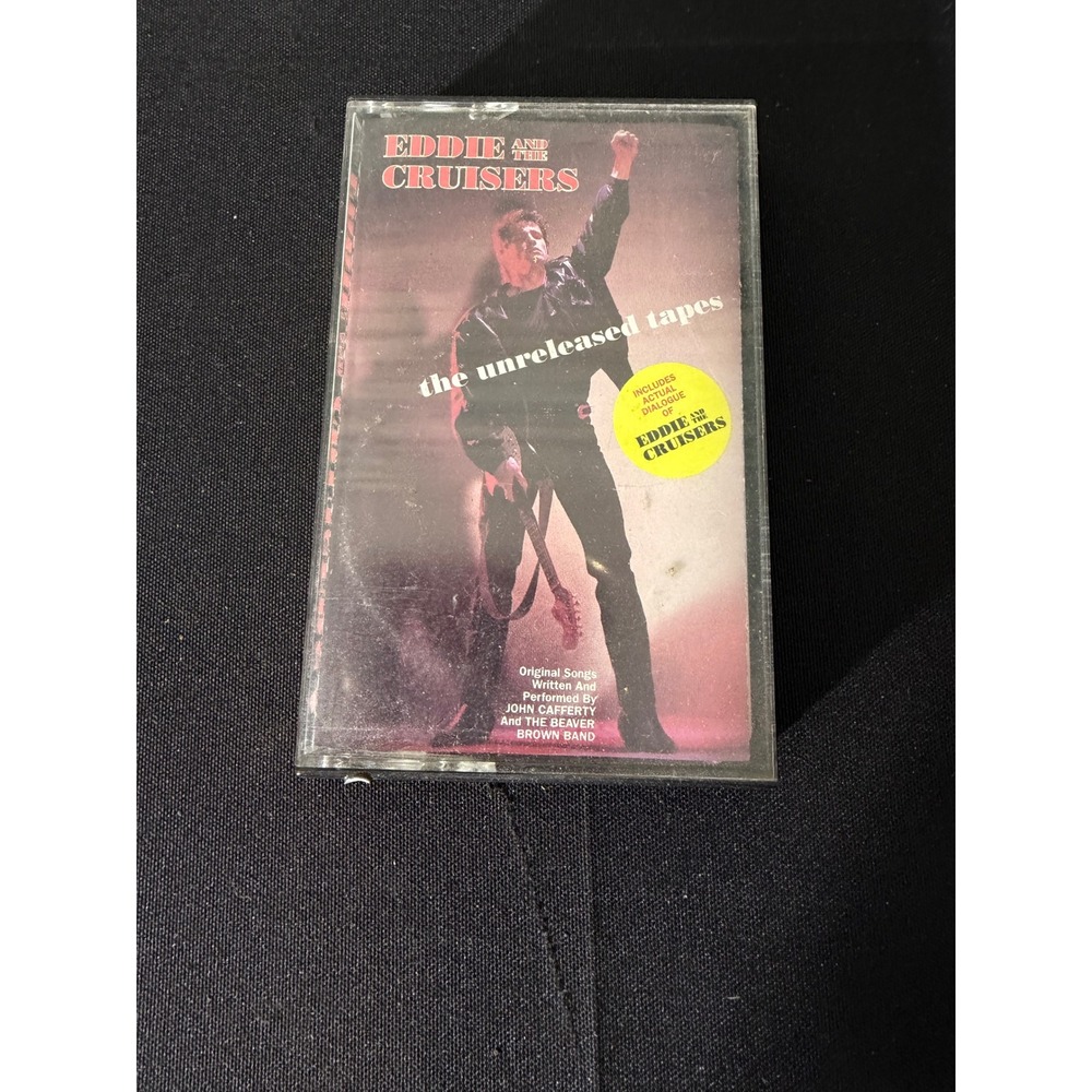 Scotti Bros Eddie And The Cruisers Cassette‎ Tape OS White Excellent 1991 Rock
